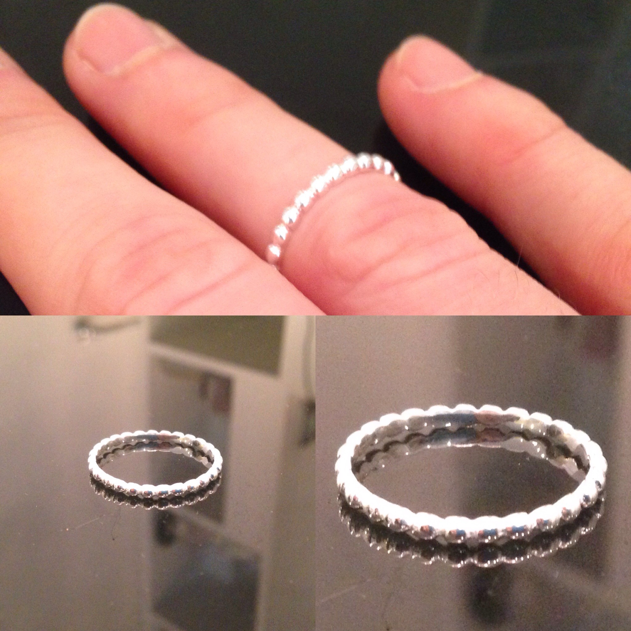 Full eternity Balls in silver